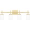 Quoizel Wilburn Bath 4 Light Led Satin Brass. WLB8631Y - alternate 1